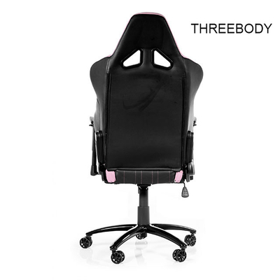 Custom PC Racing Gaming Chair 360 Degree Swivel Rotation Lumbar Support System