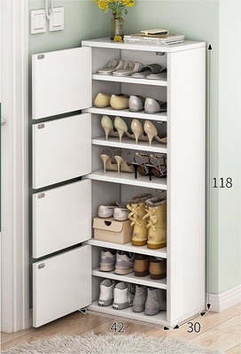 Multi-Layer Large-Capacity Dust-Proof Home Entrance Shoe Cabinet