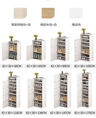 Multi-Layer Large-Capacity Dust-Proof Home Entrance Shoe Cabinet