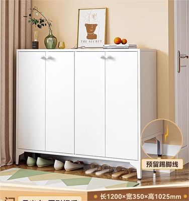 Large-Capacity Steel Shoe Cabinet Locker With Lock Storage For Home Entrance, Home Exterior Door, Elevator Aisle