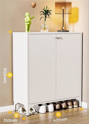 Modern Simple Large Capacity Household Home Entryway Steel Shoe Rackstorage Cabinet