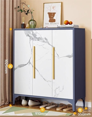 Modern Simple Large Capacity Household Home Entryway Steel Shoe Rackstorage Cabinet
