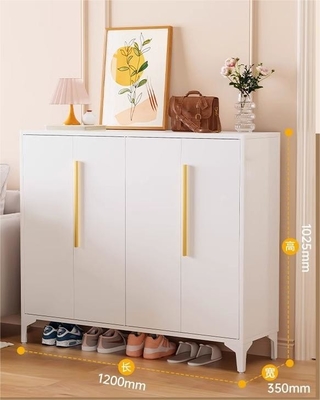 Modern Simple Large Capacity Household Home Entryway Steel Shoe Rackstorage Cabinet