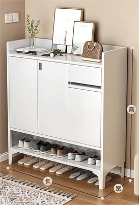 Simple Modern Large Capacity Door Lock Shoe Storage Cabinet For Home Entrance, Home Exterior Door, Elevator Aisle